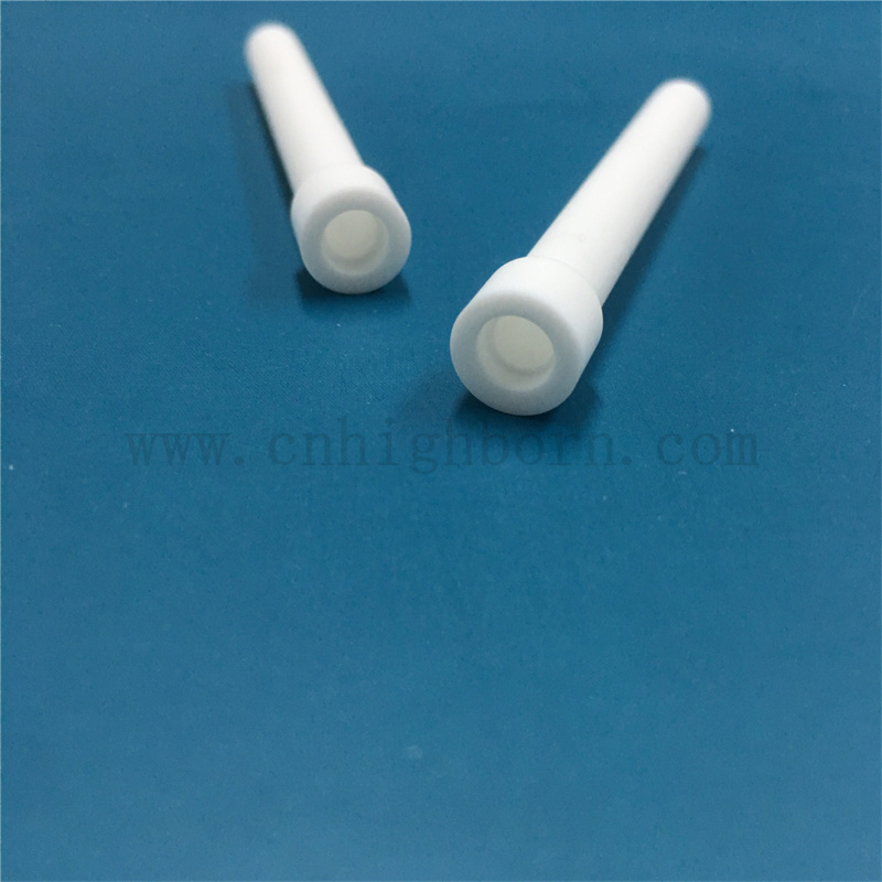 Łatwa przetworzona maszyna szklana ceramiczna rękaw macor z kołnierzem