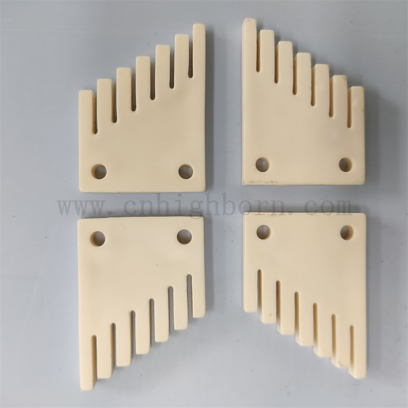  Odporność na zużycie AL2O3 Alumina ceramiczne części tekstylne części do maszyny dziewiarskiej