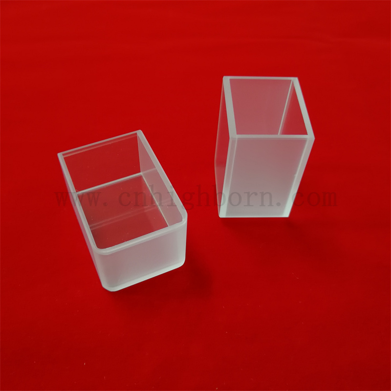 Laboratoryjne komórki przepływowe UV szklana kuwetka na sprzedaż Spektrofotometr Kwórznia przepływowy