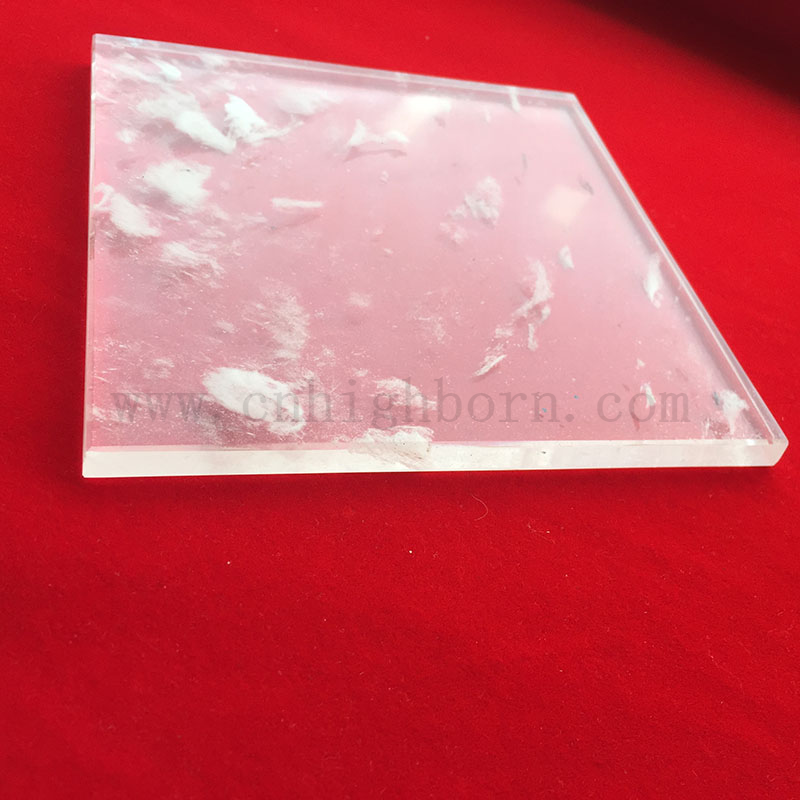 Duża oporność na wysoką temperaturę Zatkane krzemionkę wypieki z grilla Kwarcowa płyta kwarcowa