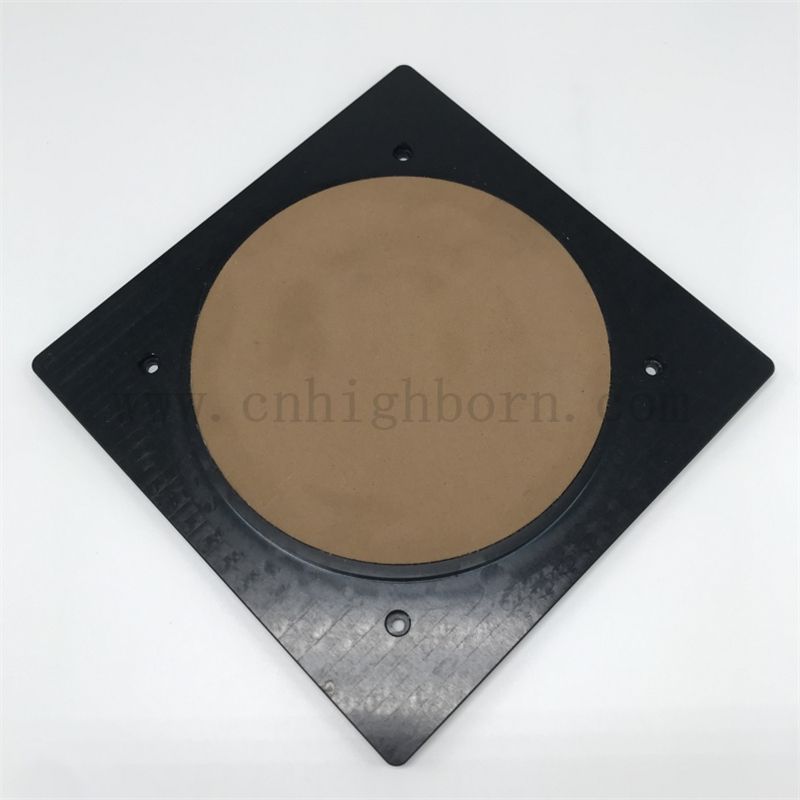 Konfigurowalny ceramiczny dysk równomiernie rozłożony apertura okrągła porowata próżniowa AL2O3 Chuck / komponenty 