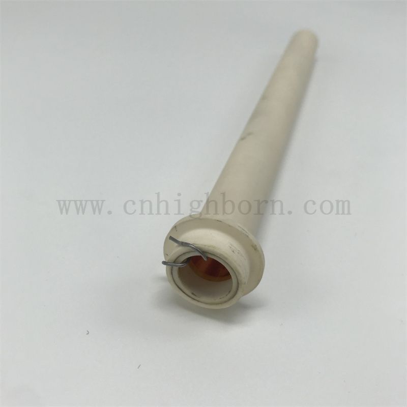 Porowata rura ceramiczna dostosowana porowatość mikroporowata rurka filtracyjna ze krokiem