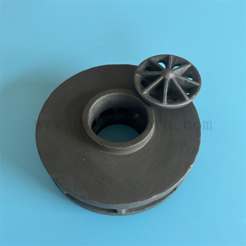 Izolator krzemowy węglik nieregularny część częściowo spiekany SIC Ceramiczny