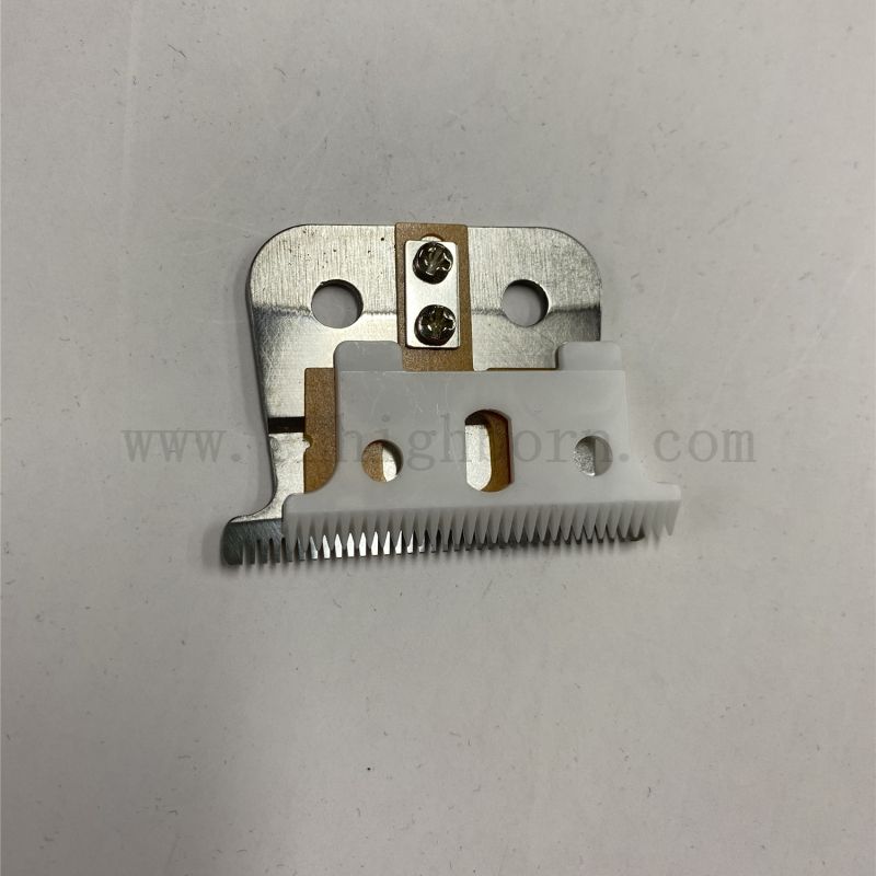 Ceramiczne odłączane zwierzę zwierzęce ostrze do włosów z cyrkonu z metalowym strzyżeniem fryzjerem zastępczym