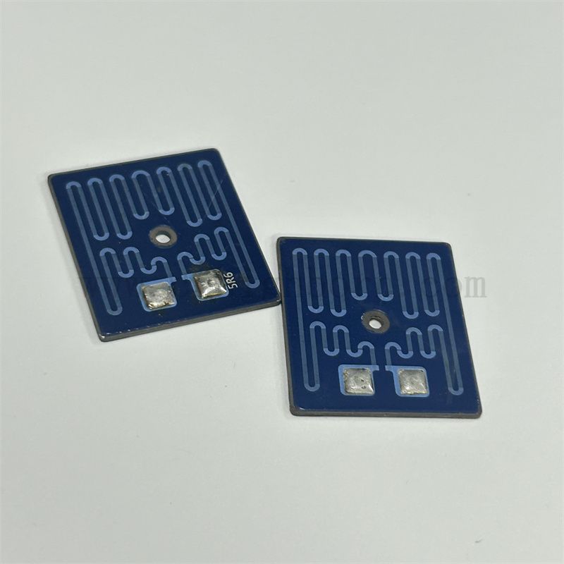 Wysoka dokładność 96% glinu ceramiczny podłoże grube rezystor hybrydowy zintegrowana tablica obwodów zintegrowanych