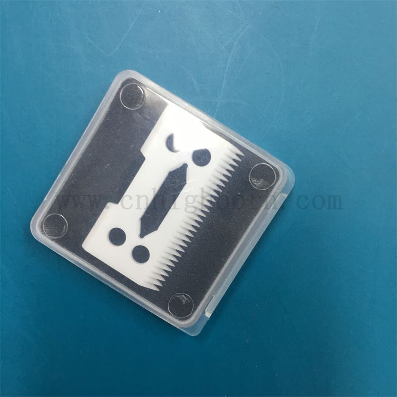 Zużycie odpornego na zro2 cyrkonia ceramiczne ostrze do włosów Clipper