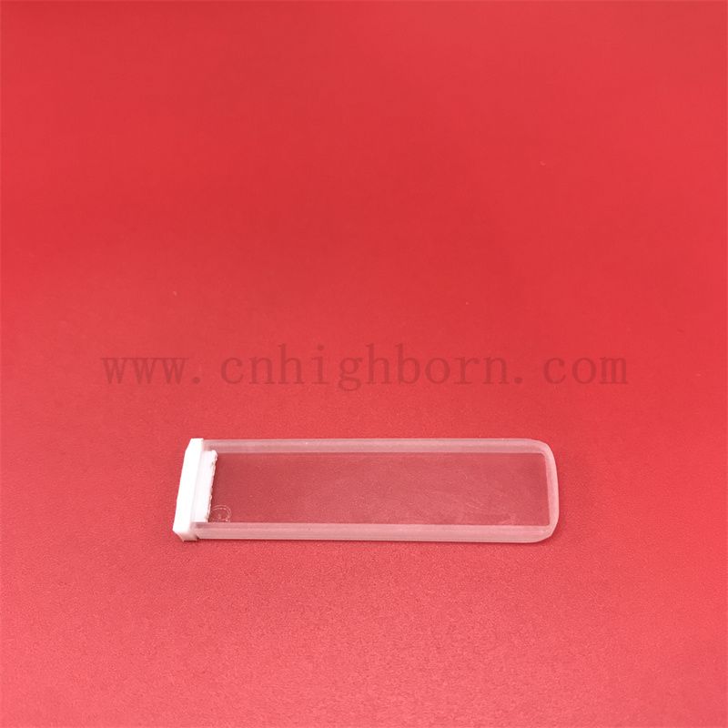 Laboratoryjne UV 1 mm Długość ścieżki Kwarc kuweta 0,35 ml optyczna szklana komórka szklana