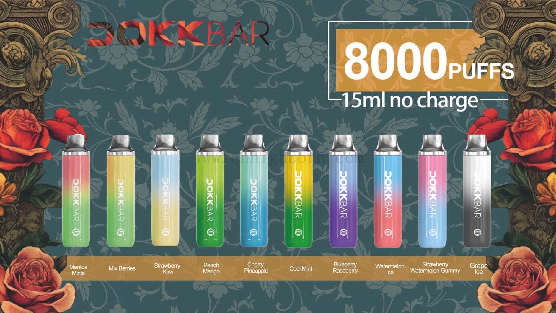 Jednorazowy waporyzator do elektronicznego papierosa ED2302