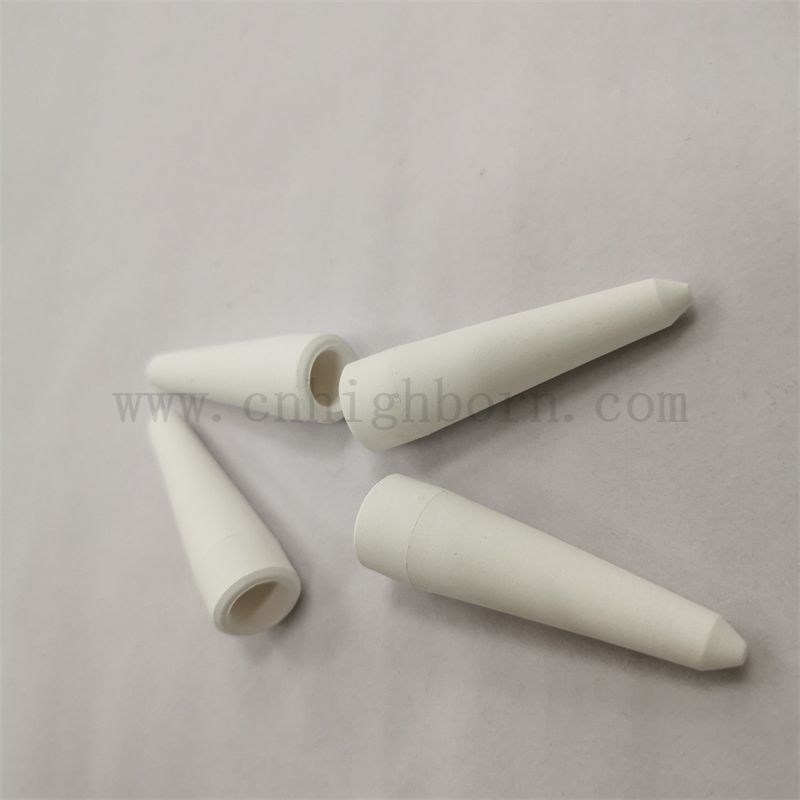 Dostosowana porowatość irygacja stożkowa porowata ceramiczna rurka filtra