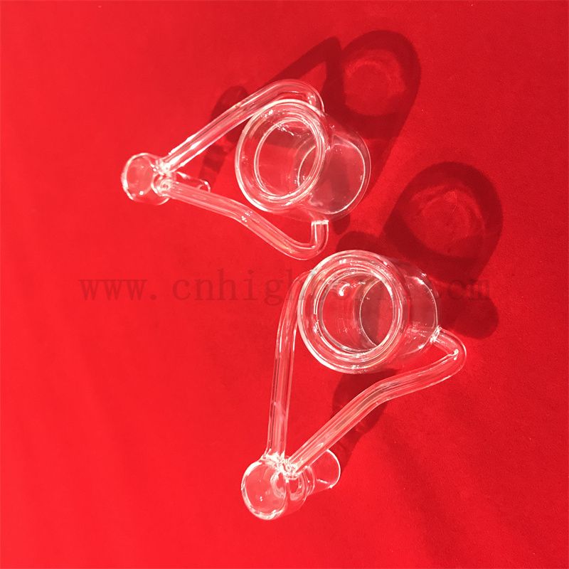 Wysoki opór, dostosowany kształt wypolerowany przezroczysty kwarc termiczny 