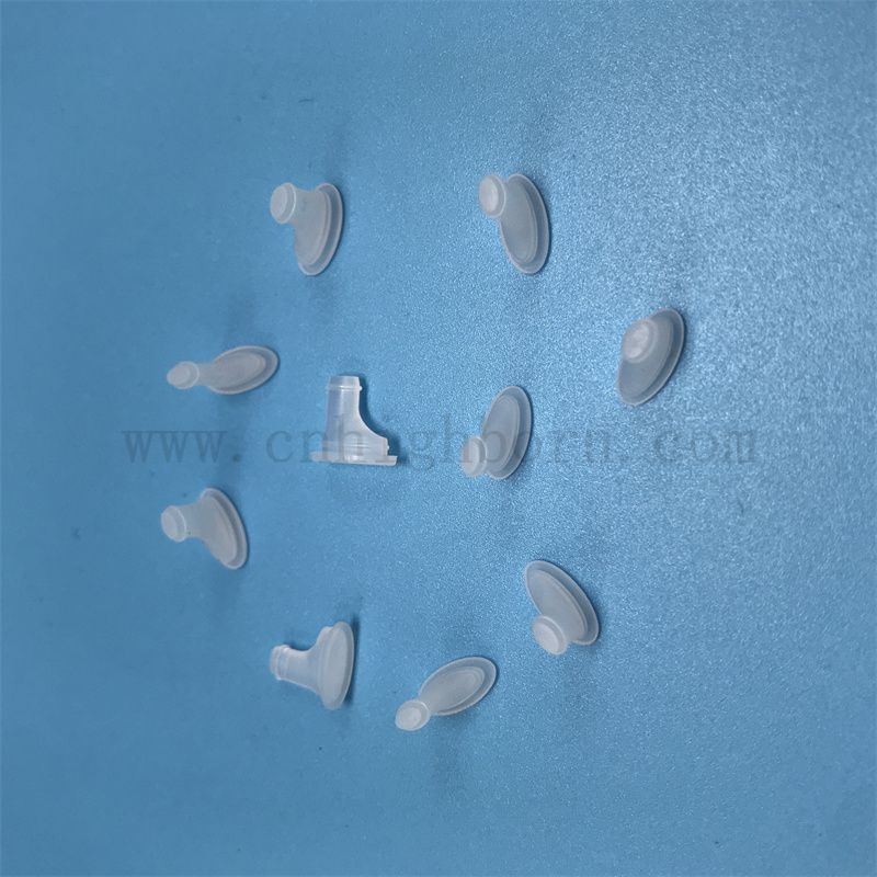 Przezroczysta silikonowa gumowa wtyczka Silaste Uszczelka. 