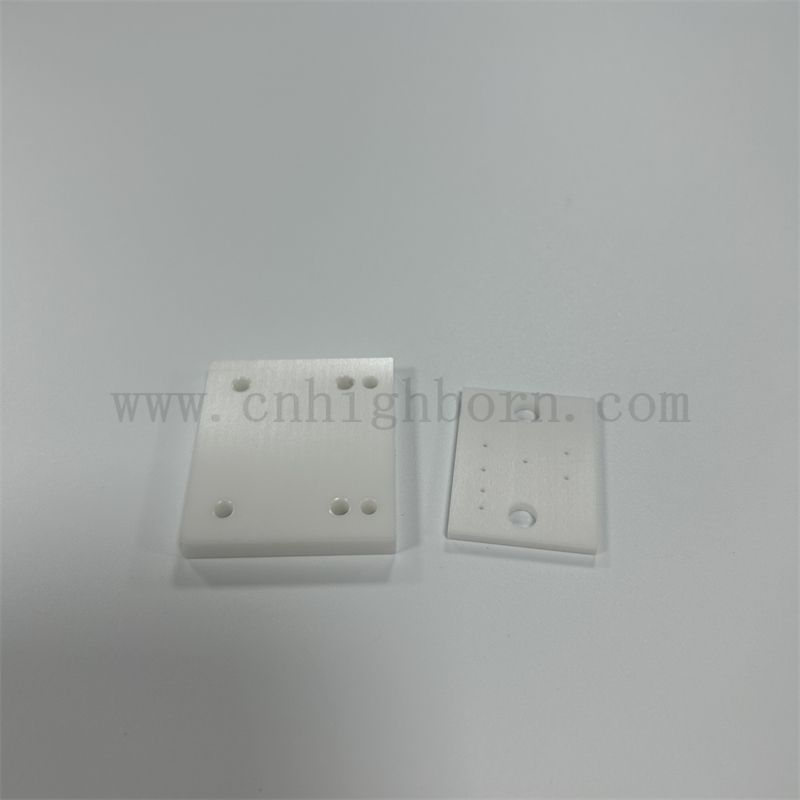 Przemysłowe polerowane cyrkonia Zro2 Płyta /części niestandardowe usługi przetwarzania cięcia