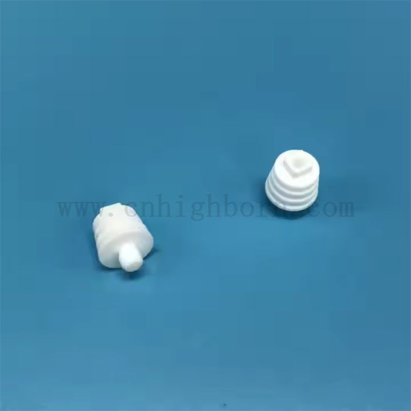 Wysoka precyzyjna maszyna szklana ceramiczna śruba M4 Macor