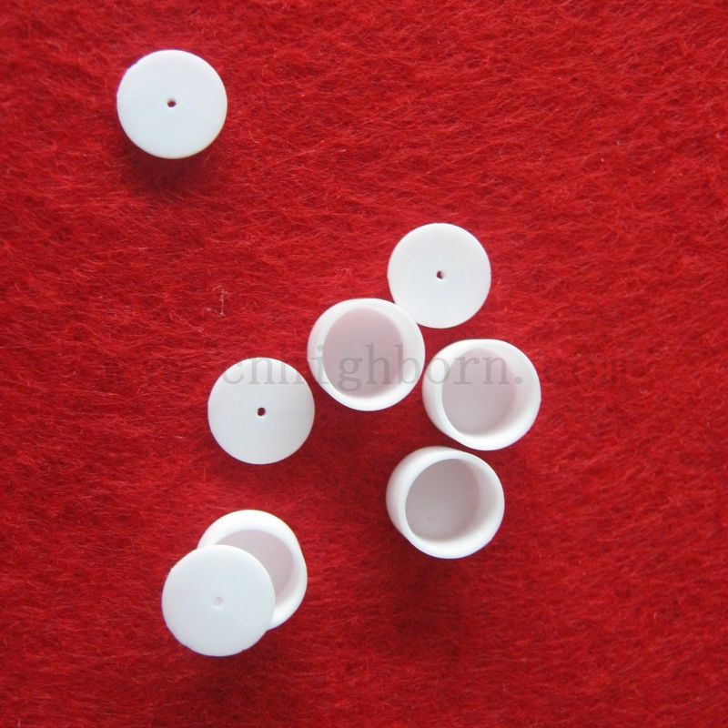 D6,8 x H4mm 99% AL2O3 Analiza termiczna Ceramiczna doniczka do ogrzewania glinu tygla