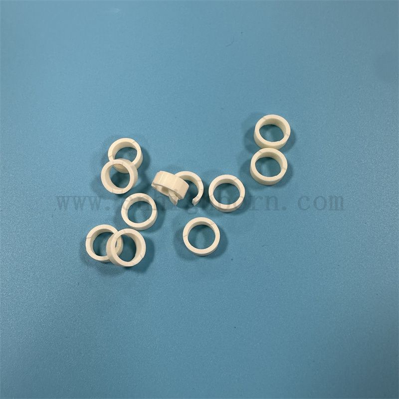 Dostosowany 95% pierścień ceramiczny ALUMINA AL2O3 Ceramiczna uszczelka uszczelniająca