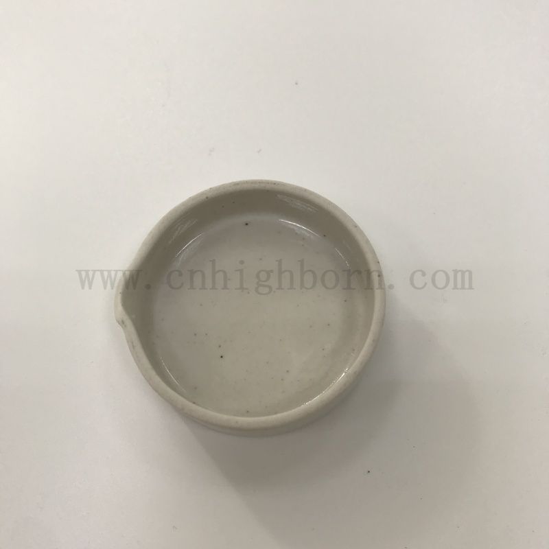 52x14 mm Płaska porcelanowa porcelanowa patelnia Laboratory