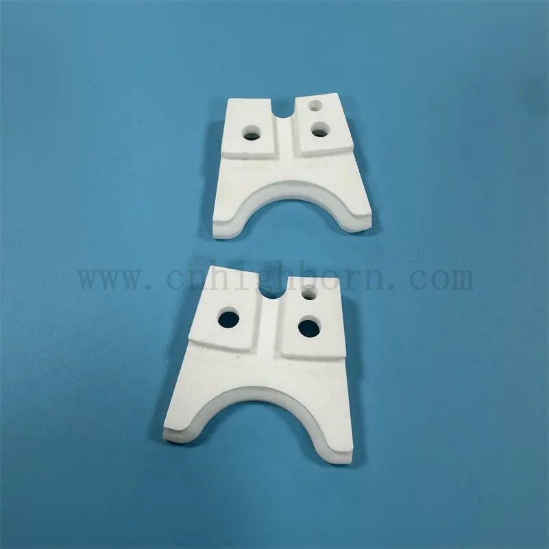 Dostosowany 95% 99% AL2O3 Ceramiczna część strukturalna blok izolacyjny tlenku glinu