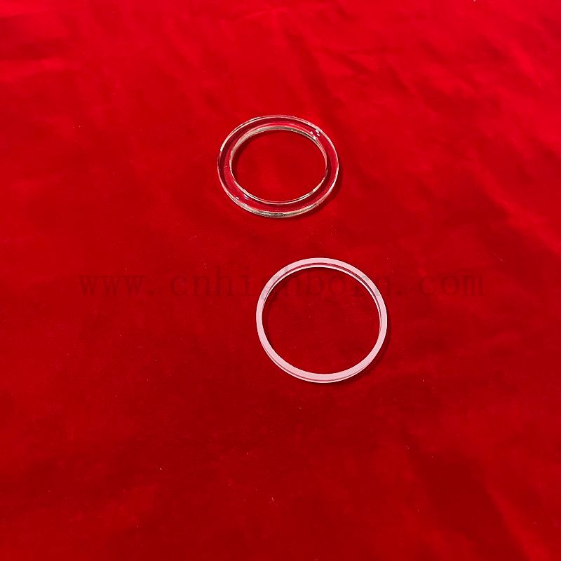 Wysokiej jakości czysty kołnierz kwarcu szlifowania do dostosowywania figur