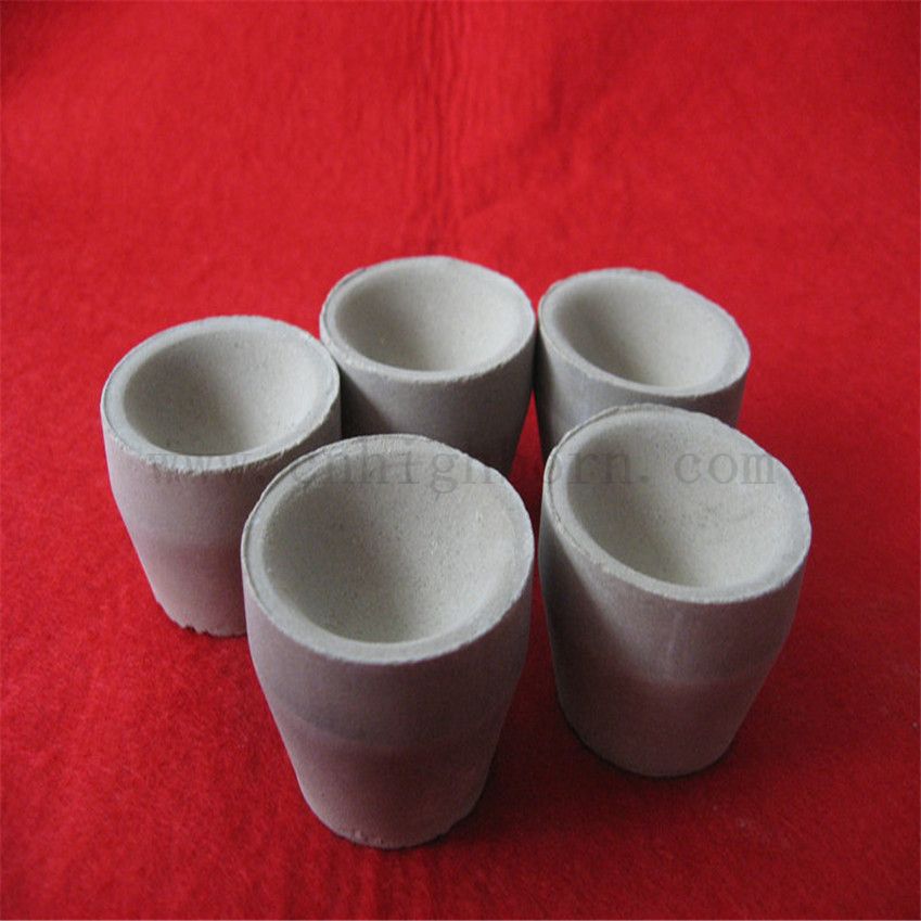 Dostosowany ogniotrwały test przeciwpożarowy MGO Ceramiczny tygla do topnienia GLOD