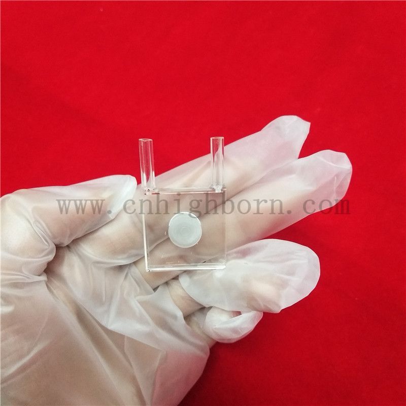 przepływ przez kuwetę