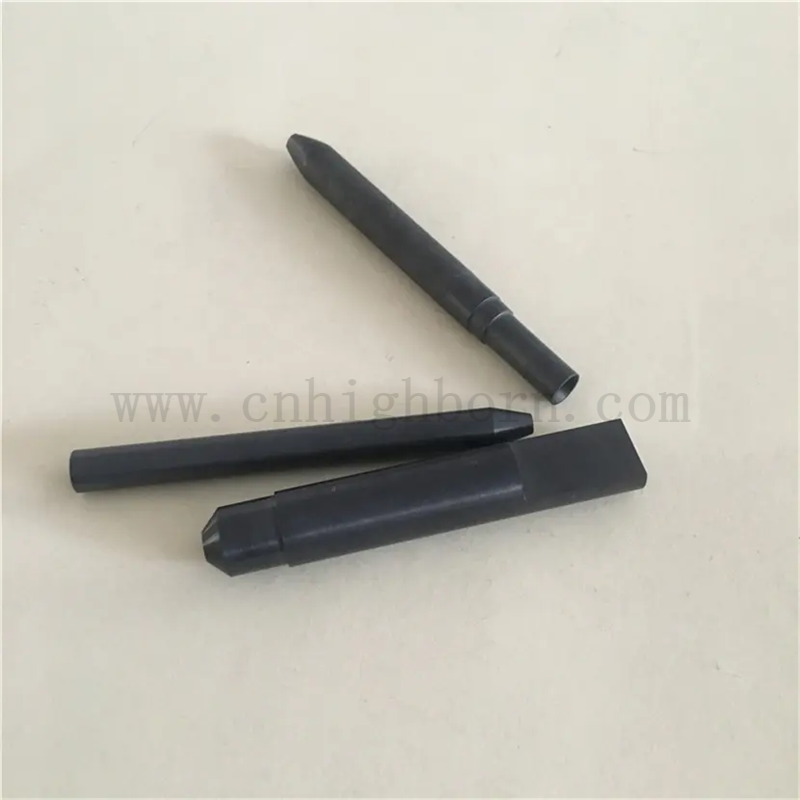 Dostosowana dysza azotku krzemowa Wysoka twardość SI3N4 część ceramiczna