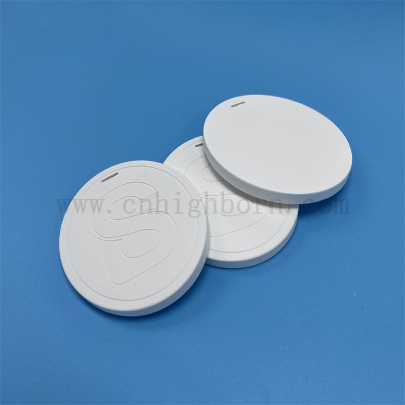 Dostosowane pojedyncze logo gips aromat wisząca ceramiczna ceramiczna część zapachowa część zapachowa