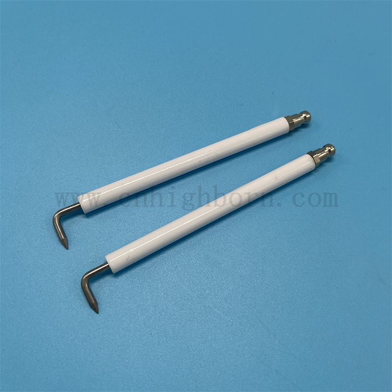 95 Elektrodę glinu glazurowany Izulator Al2O3 ceramiczny zapłon zapłonowy zapłonowy