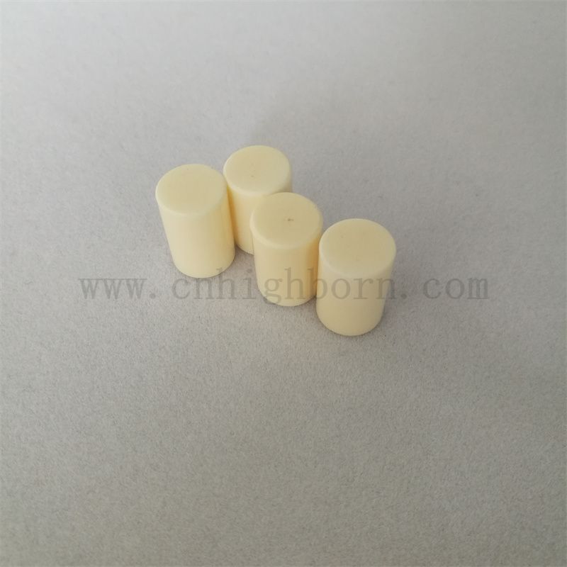 Dostosowany materiał izolacyjny 99% AL2O3 Alumina ceramiczna polerowana pręt tkaninowy