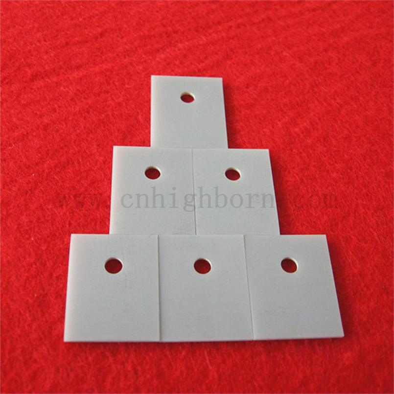 TO220 Aluminiowy azotek ceramiczny radiator ALN PAD 17*22*1 mm