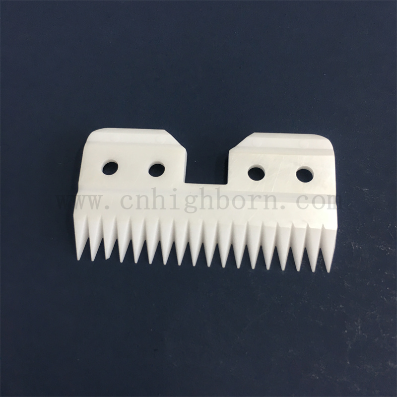 18teeth cyrkonia ceramiczne odłączane zwierzęce włosy Trimmer Blade