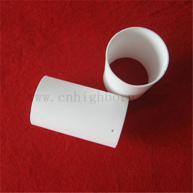 Alumina Izolacja rurki o dużej średnicy Al2O3 Ceramic Cienka Rura ścianowa