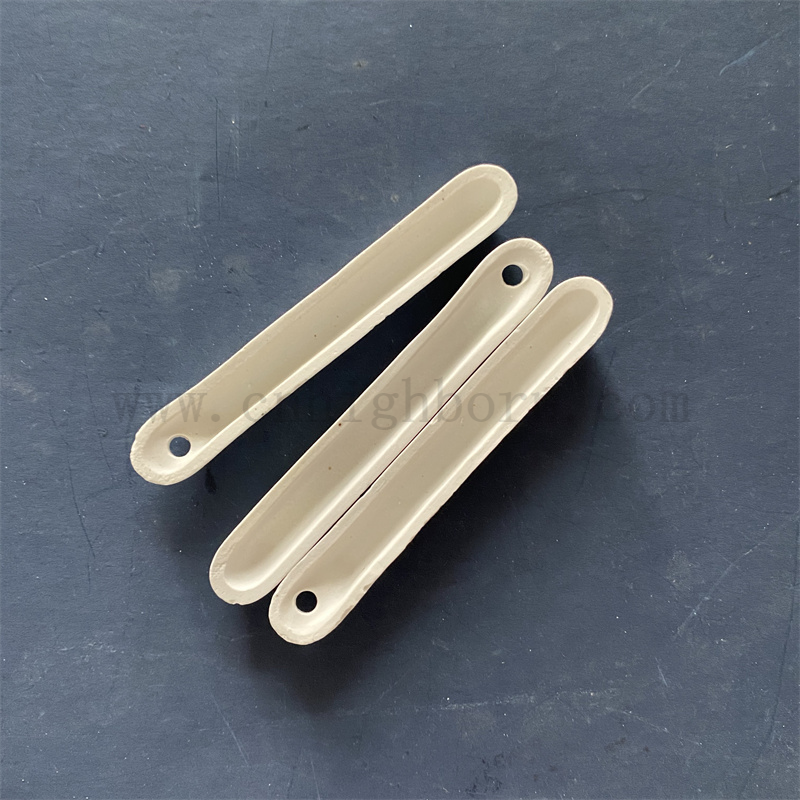 Laboratorium oporności w wysokiej temperaturze glina tygla 77 88 mm porcelanowy łódź