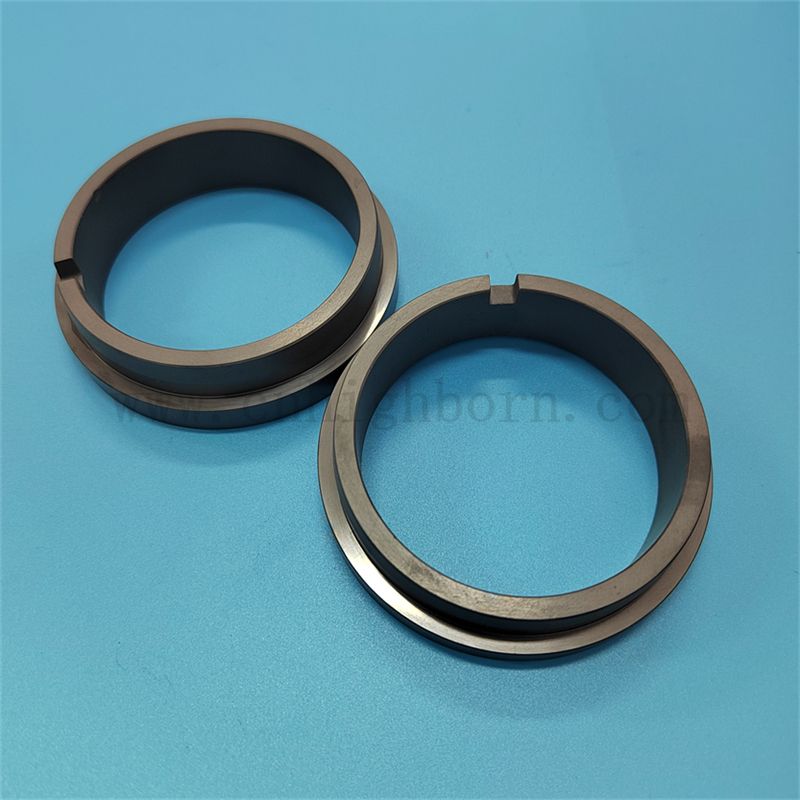  Dostosowany odporność na zużycie Ssic Ssic Krzemowa Pierścień z uszczelnieniem węglików