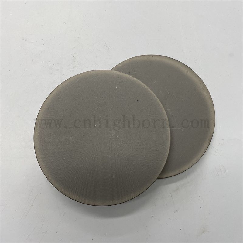 Dostosowany wysokiej twardości SIC DISC Krzemowa węglika ceramiczna zaokrąglona płyta