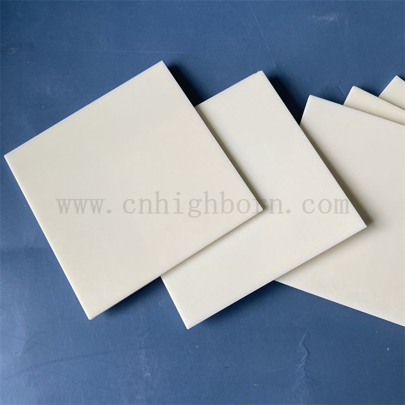 Wypolerowane 99% AL2O3 Ceramiczna płytka izolacyjna elektryczna Płyta aluminiowa przebiór