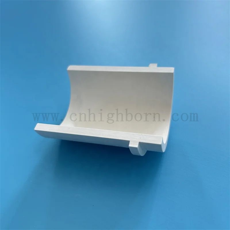 Izolator azotek boru nieregularny część Wysoka przewodność cieplna BN Ceramiczna półka/rura