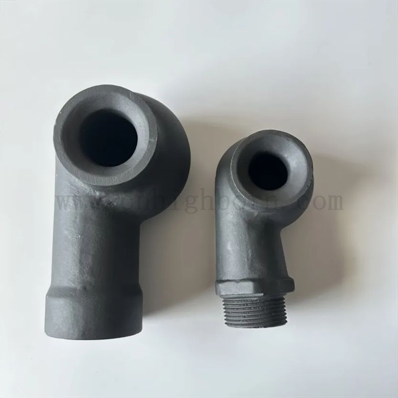 RBSIC Ceramiczne spływ gazu dysza dysza dysza krzemowa rura ceramiczna