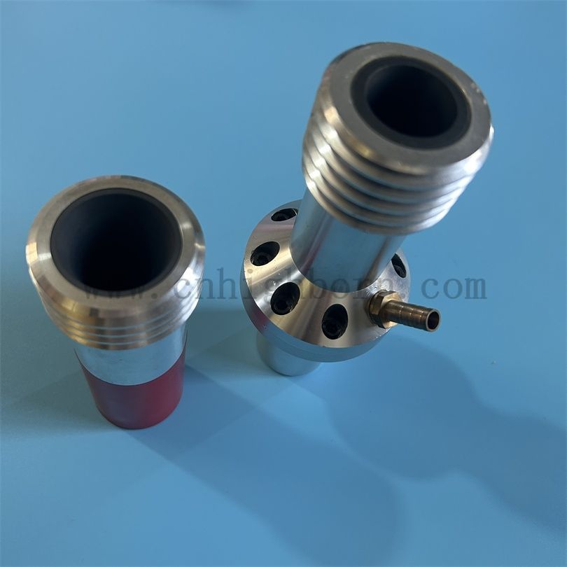 Dysza w całości zestawy dysza węglika krzemowa z zamykaniem metalowym 