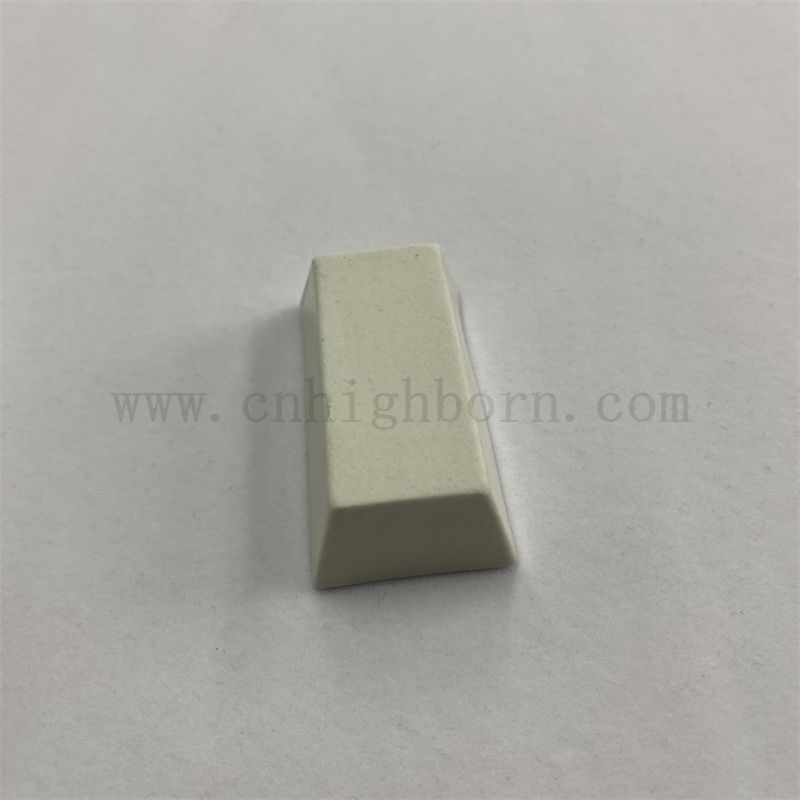 55 × 28 × 12 mm Alumina Ceramiczna Trapezoidalna łódź porcelanowa kielicha