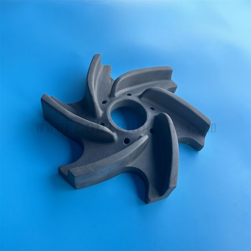 Izolator silikonowa reakcja z węglika węgła spiekana częściowo odporna na zużycie ceramicznego nieregularnego bloku sic