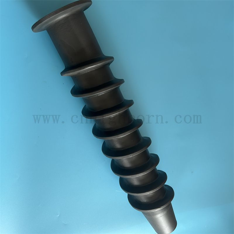 Odporność na korozję ceramiczna rurka Rbsic Rurka Sisic Silikon Krzemowa rura