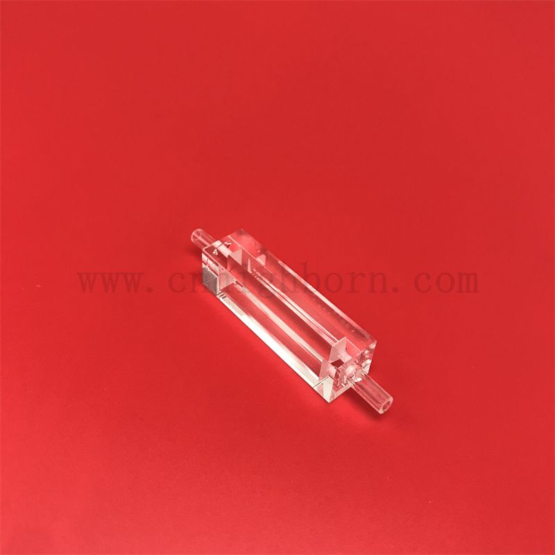  Laboratoryjne szklane kwarcowe kwarcowe kuwetę