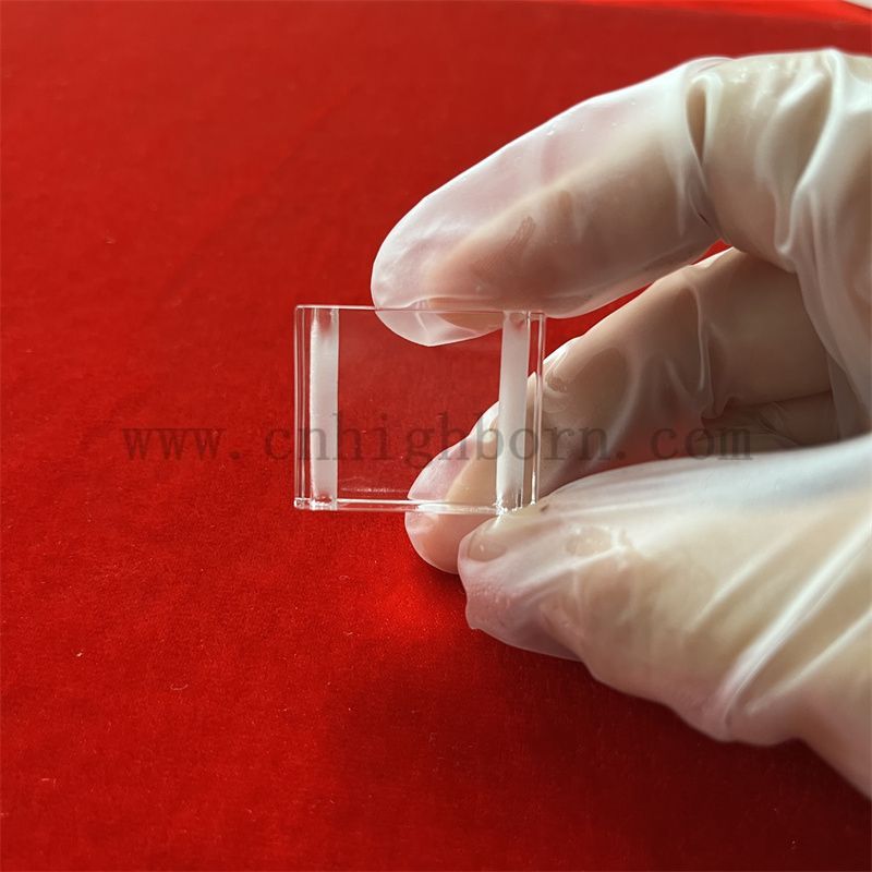  polerowana tafla szkła kwarcowego