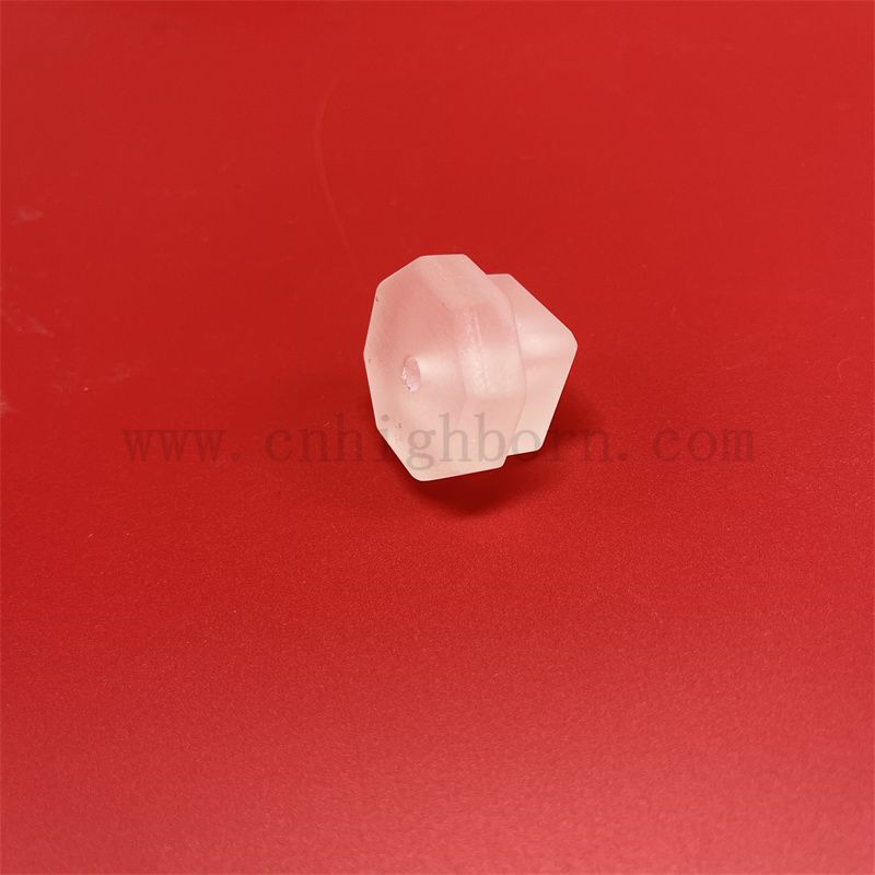 Dostosowywany kształt odporny na ciepło z okrągłym kwarcowym arkuszem części 