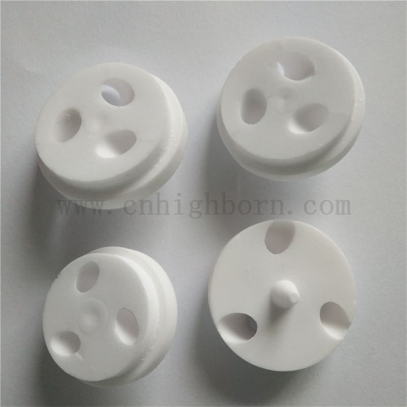 95 Alumina ceramiczna nieregularna część niestandardowa izolator o wysokiej wytrzymałości Al2O3 blok