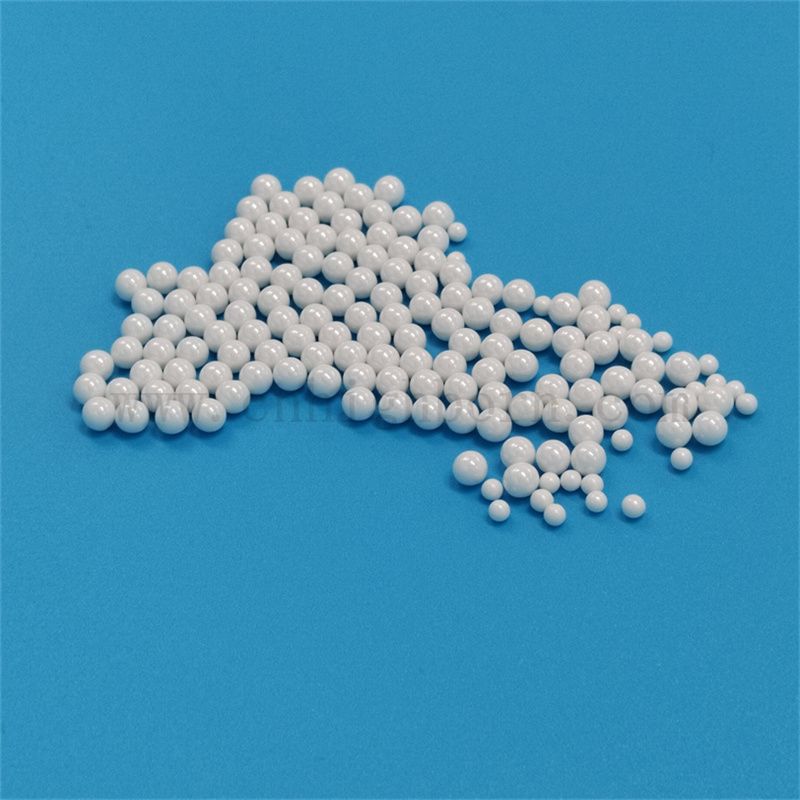 Zużycie oporności na cyrkonia ceramiczna kulka z tlenkiem cyrkonu kulki szlifierki