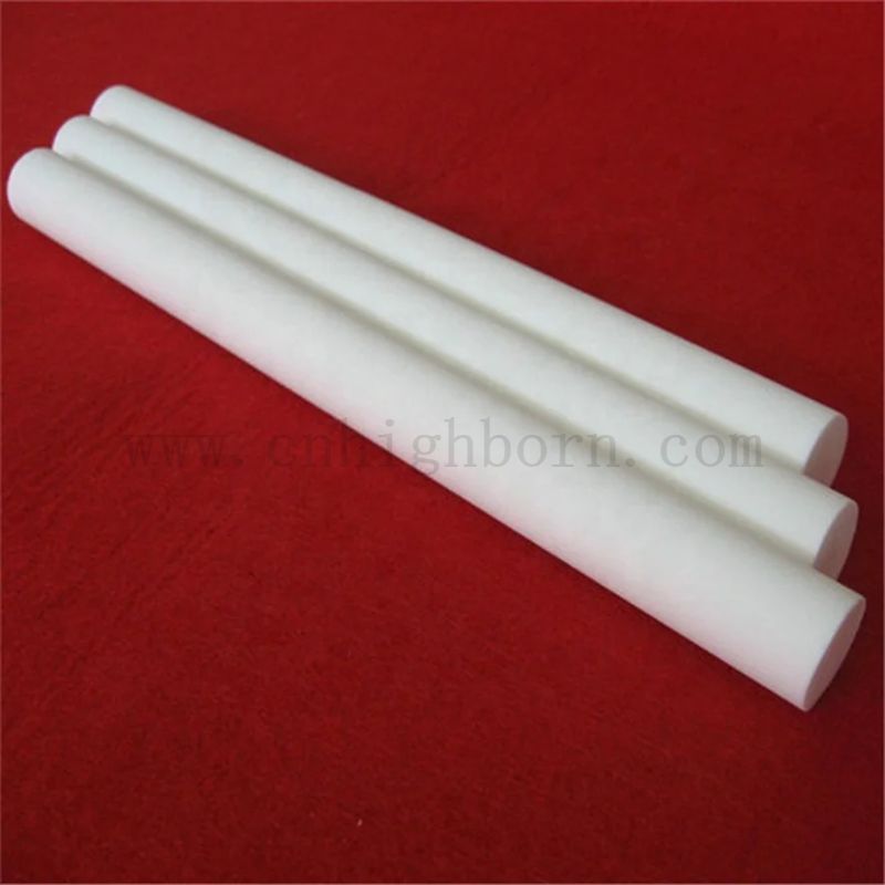 Różne specyfikacje maszynowe szklane ceramiczne wałek izolacyjny pręt Macor