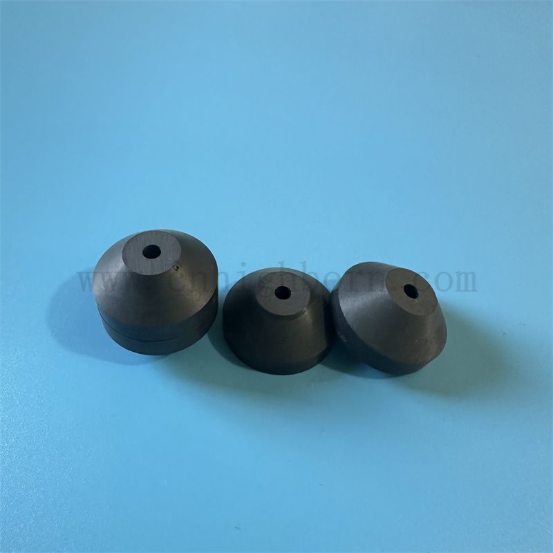 Izolator boru węgliku nieregularna piaska dysza mostka B4C Ceramic Bush