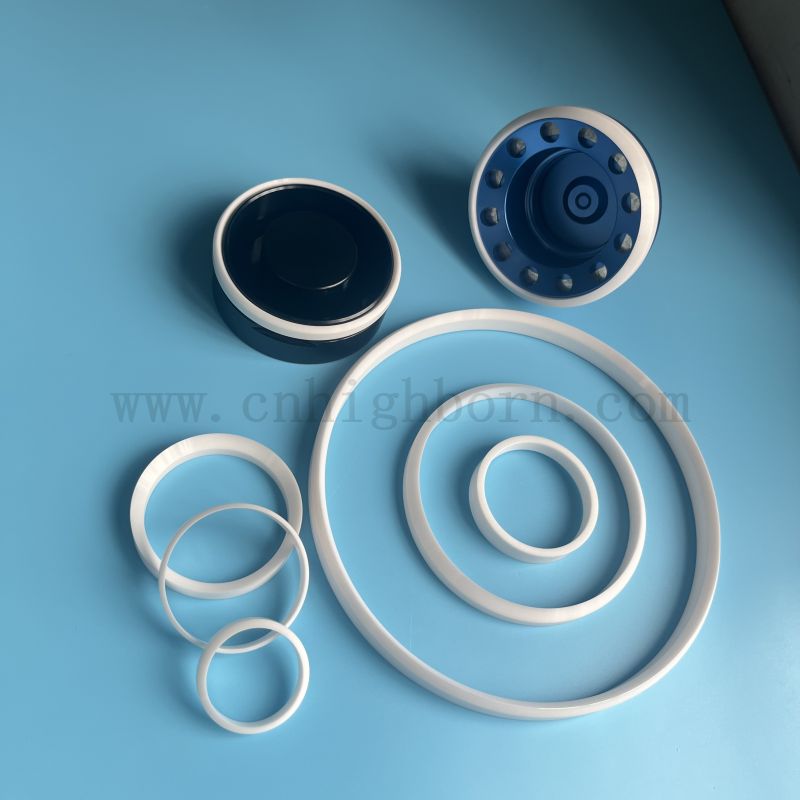 Dostosowany/w magazynie Ceramiczny pierścień nożowy z tlenku cyrkonu Zro2 do tampodrukarki