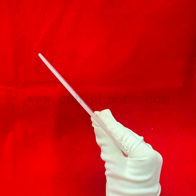 Stopionowa krzemionka szklana szklana płyta kwarcowa okrągła wafel kwarcowy